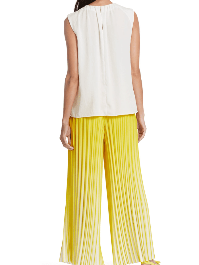 Marc Cain Collections Tops Marc Cain Collections Off White Top With Ruffle Detail WC 61.13 W39 COL 110 izzi-of-baslow