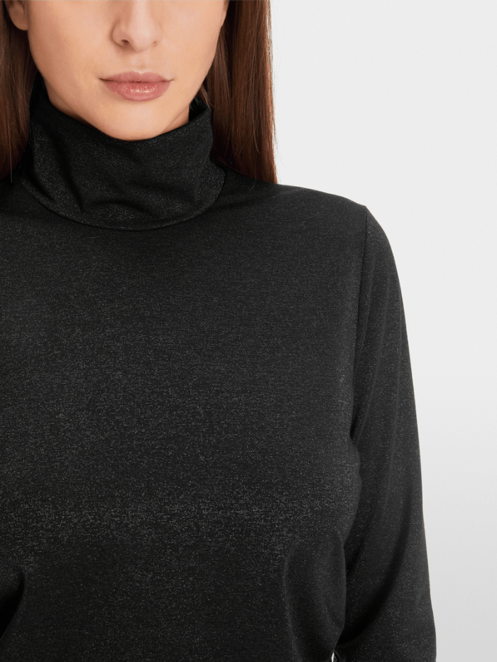 Marc Cain Collections Tops Marc Cain Collections Turtleneck Top In Black XC 48.28 J34 COL 900 izzi-of-baslow