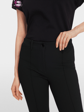 Marc Cain Collections Trousers Marc Cain Collections SYDNEY Textured Trousers In Black XC 81.11 J20 Col 900 izzi-of-baslow