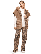 Marc-Cain-Camel-Bodywarmer-Gilet-With-Hood-5J 37.01 W05 Col 622 izzi-of-baslow