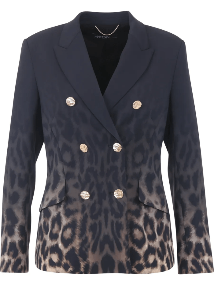 Marc-Cain-Glam-Double-Breasted-Leopard-Print-Blazer-XG 34.03 W16-COL-625-izzi-of-baslow