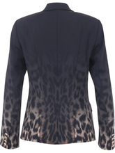 Marc Cain Glam Coats & Jackets Marc Cain Glam Double Breasted Leopard Print Blazer XG 34.03 W16 COL 625 izzi-of-baslow