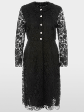 Marc Cain Glam Dresses 1 Marc Cain Glam Guipure Lace Dress In Black XG 21.11 W12 COL 900 izzi-of-baslow