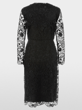 Marc Cain Glam Dresses Marc Cain Glam Guipure Lace Dress In Black XG 21.11 W12 COL 900 izzi-of-baslow