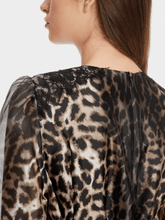 Marc Cain Glam Dresses Marc Cain Glam Leopard Print Belted Dress XG 21.18 W17 COL 625 izzi-of-baslow