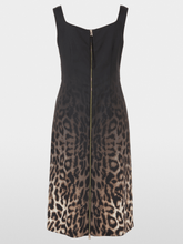 Marc Cain Glam Dresses Marc Cain Glam Sleeveless Leopard Print Dress XG 21.19 W16 COL 625 izzi-of-baslow