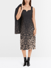 Marc Cain Glam Dresses Marc Cain Glam Sleeveless Leopard Print Dress XG 21.19 W16 COL 625 izzi-of-baslow