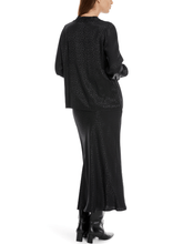 Marc Cain Glam Tops Marc Cain Glam Black Blouse With Diamante Buttons XG 51.09 W13 COL 900 izzi-of-baslow