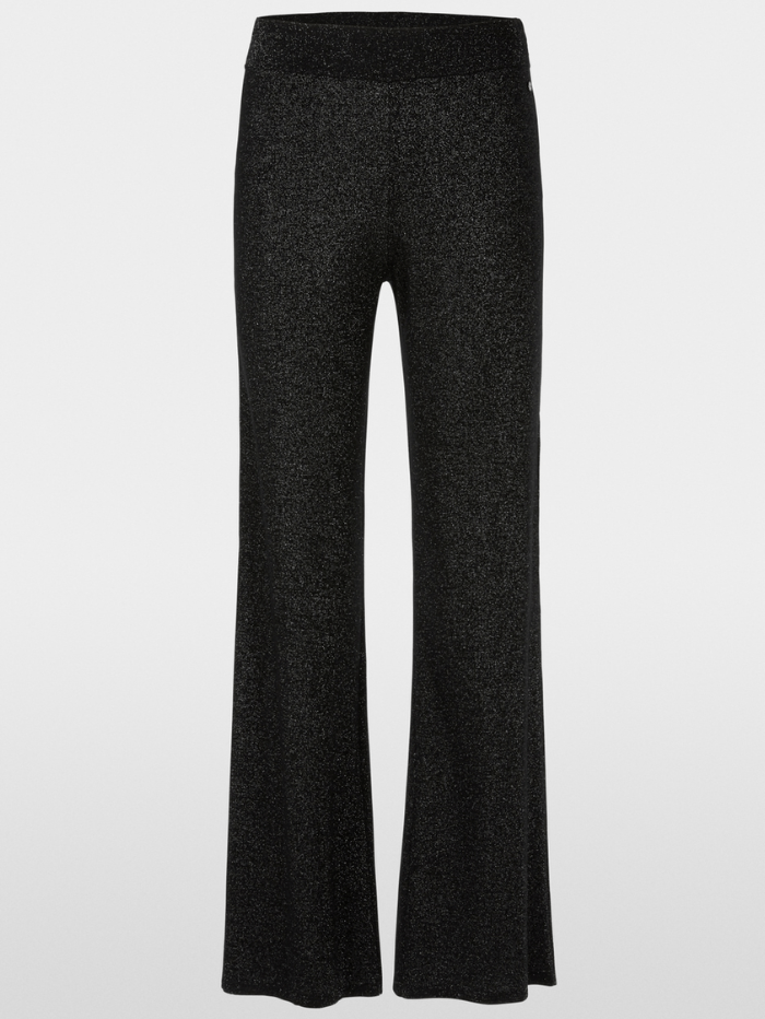 Marc Cain Pants Trousers 1 Marc Cain WASHINGTON Black Glitter Look Trousers XP 81.54 M50 Col 900 izzi-of-baslow