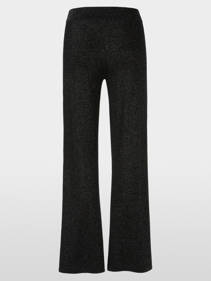 Marc Cain Pants Trousers Marc Cain WASHINGTON Black Glitter Look Trousers XP 81.54 M50 Col 900 izzi-of-baslow