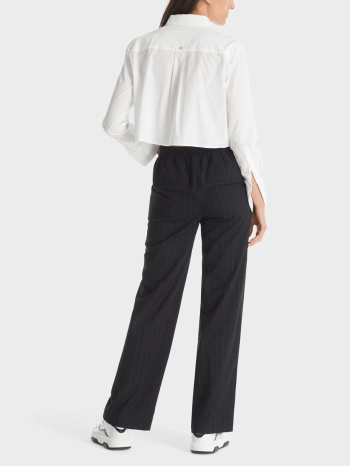 Marc-Cain-Washington-Black-Wide-Pinstripe-Trousers-VP 81.15 W66 COL 900 izzi-of-baslow