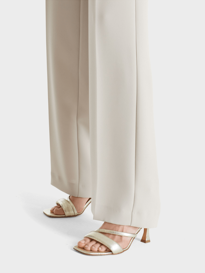 Marc Cain Wide Legged Pants Trousers in Warm Stone VP 81.15 W65 COL 646 izzi-of-baslow