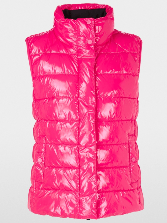 Marc Cain Sports Coats and Jackets 1 Marc Cain Sports Shiny Quilted Gilet XS 37.03 W36 Col 244 izzi-of-baslow