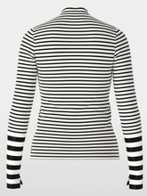 Marc Cain Sports Tops Marc Cain Sports Striped Long Sleeved Top XS 48.17 J23 COL 190 izzi-of-baslow