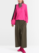 Marc Cain Sports Tops Marc Cain Sports Wide Blouse In Dragon Fruit XS 51.05 W41 Col 244 izzi-of-baslow