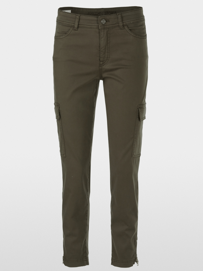 Marc Cain Sports Trousers 1 Marc Cain Sports SILEA Olive Cargo Trousers XS 81.19 W20 COL 595 izzi-of-baslow