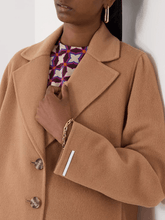 Marella Coats and Jackets Marella Betel Coat In Camel 23301611382 Col 001 izzi-of-baslow