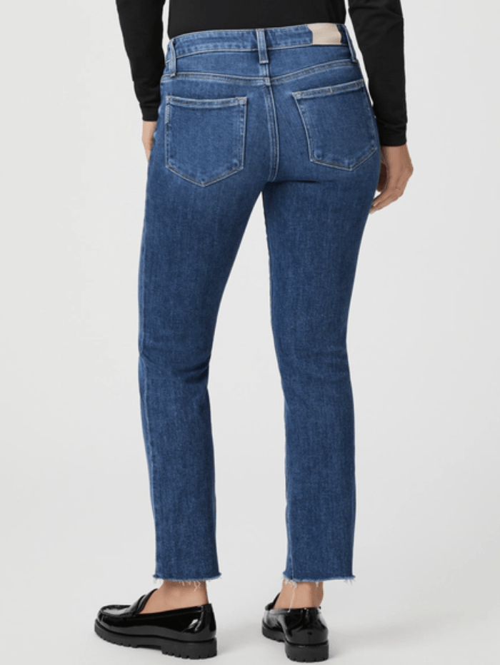 Paige Denim Paige AMBER Raw Hem Straight Leg Jeans 6938E77 B701 Col Acapella izzi-of-baslow