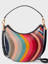 Paul Smith Handbags One Size Paul Smith Swirl Leather Mini Hobo Bag W1A-7889-FSWIRL.90 izzi-of-baslow