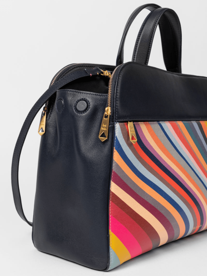 Buy Paul Smith Signature Stripe Neck Pouch - Black At 30% Off | Editorialist