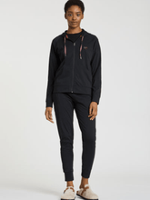 Paul Smith Black Jersey Swirl Heart Hoodie W1A-796J-AU926-79 izzi-of-baslow