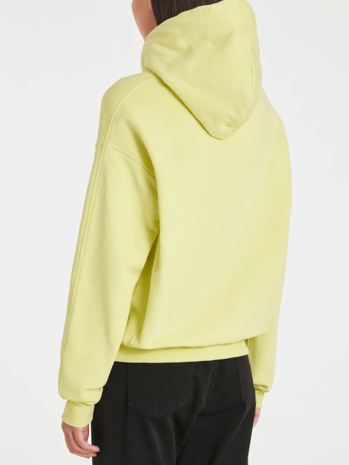 Paul Smith Tops Paul Smith Zebra Motif Washed Lime Hoodie W2R-351V-M20616.10 izzi-of-baslow