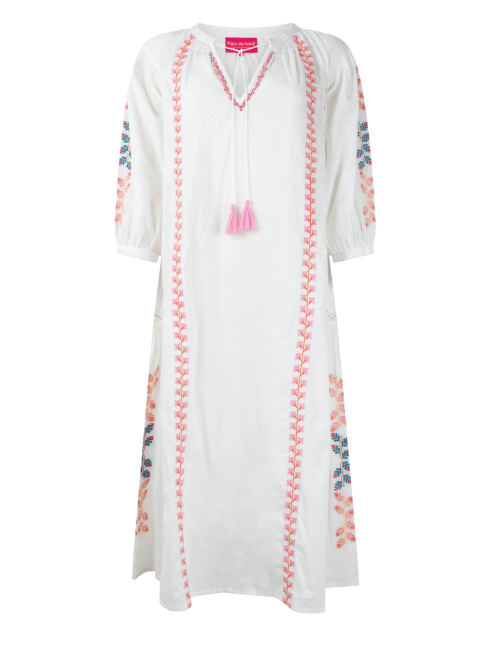 Place-Du-Soleil-white-dress-with-embroidery-s24-305-izzi-of-baslow