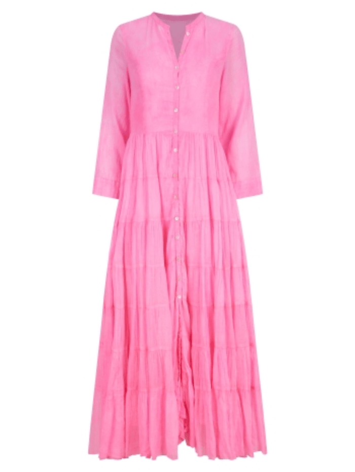 Pranella Victoria Maxi Dress Neon Pink – Izzi of Baslow