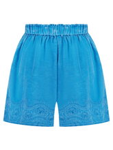 Pranella Beachwear Pranella BETTY Blue Shorts izzi-of-baslow