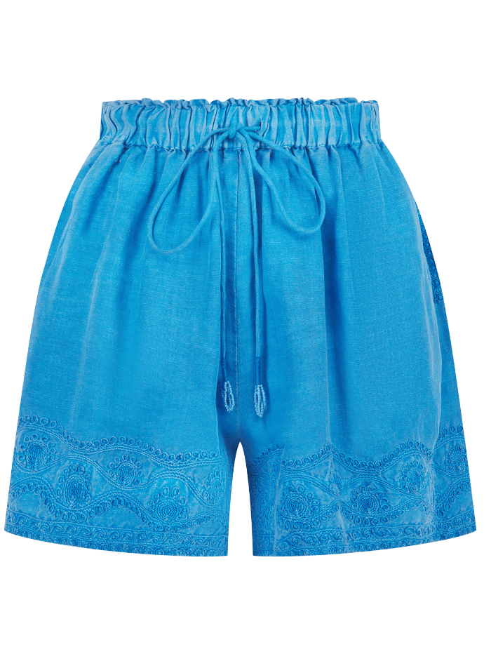 Pranella Beachwear XS Pranella BETTY Blue Shorts izzi-of-baslow