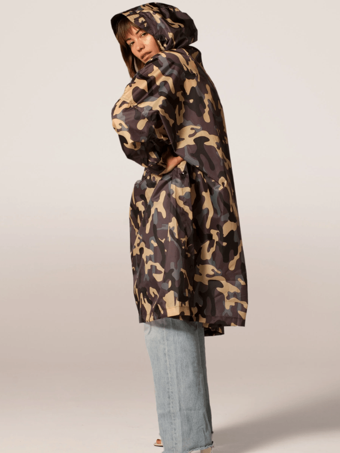 Rain Kiss Coats and Jackets One Size RainKiss Camo Rain Poncho izzi-of-baslow