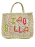 The Jacksons Accessories Small The Jacksons London CIAO BELLA In Natural And Multi Jute Bag izzi-of-baslow