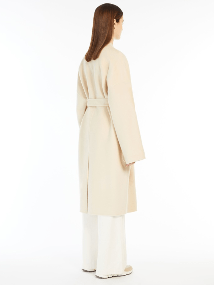 Weekend By Max Mara Coats and Jackets Weekend By Max Mara ERIS Wool Robe Coat In Beige 2425016011 Col 064 izzi-of-baslow