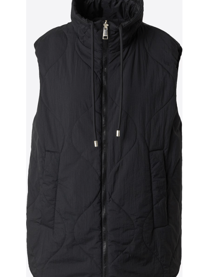 Weekend By Max Mara Coats and Jackets Weekend By Max Mara YORO Navy Reversible Water Repellent Gilet 24252960216 Col 007 izzi-of-baslow