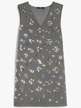 Weekend By Max Mara Dresses S Weekend By Max Mara HOT Grey Sequinned Jersey Mini Dress 2515621081 Col 002 izzi-of-baslow