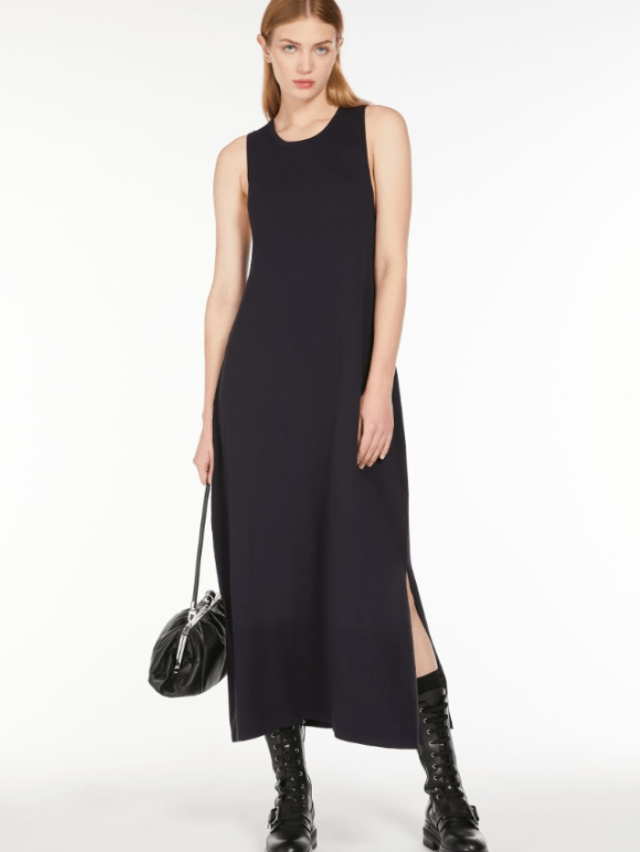 Weekend By Max Mara Dresses Weekend By Max Mara UNISONO Sleeveless Stretch Viscose Dress 24253260116 Col 013 izzi-of-baslow