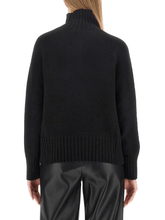 Weekend By Max Mara Knitwear Weekend By Max Mara BORGIA Wool High Neck Jumper In Black 24253660826 Col 009 izzi-of-baslow