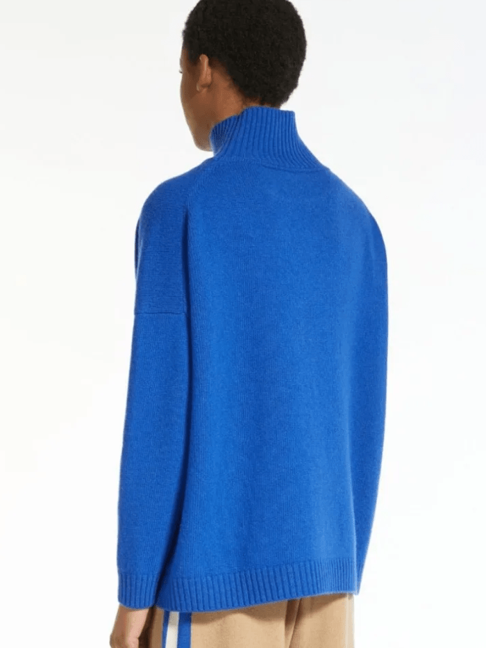 Weekend-By-Max-Mara-Benito-High-Neck-Jumper-in-Blue 23536607336 Col 016 izzi-of-baslow