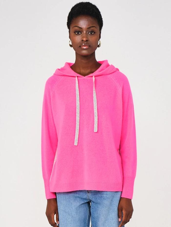 Fluro 2025 pink hoodie