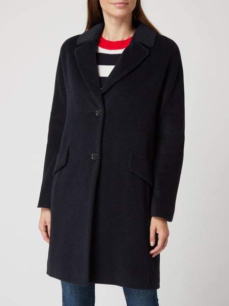 Marc Cain Additions Coats and Jackets Marc Cain Additions Soft Black Coat MA 11.18 W06 izzi-of-baslow