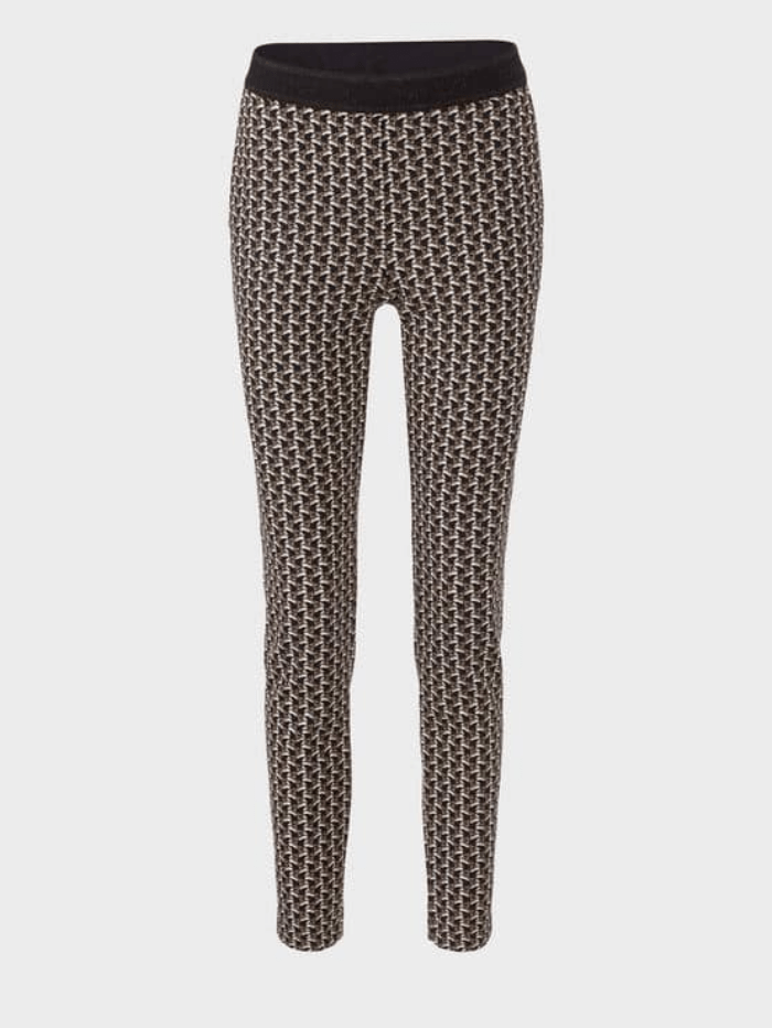 Marc Cain Additions Trousers Marc Cain Additions Pull On Patterned Trousers SA 81.05 J03 Col 900 izzi-of-baslow