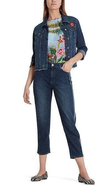 Marc Cain Collections Coats and Jackets Marc Cain Collections Denim Jacket PC 31.22 D14 izzi-of-baslow