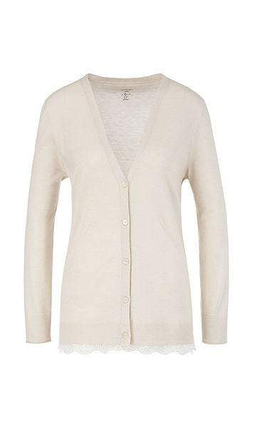 Marc Cain Collections Knitwear Marc Cain Collections Cardigan with Silk and Cashmere PC 31.06 M50 izzi-of-baslow