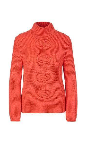 Marc Cain Collections Knitwear Marc Cain Collections Sweater in Fire 274 PC 41.74 M18 izzi-of-baslow