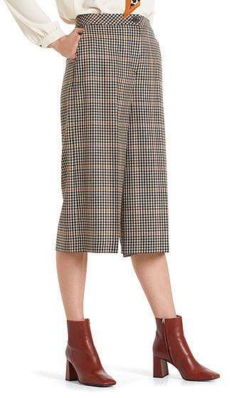 Marc Cain Collections Trousers Marc Cain Collections Checked Trousers in Pure New Wool PC 81.39 W35 izzi-of-baslow