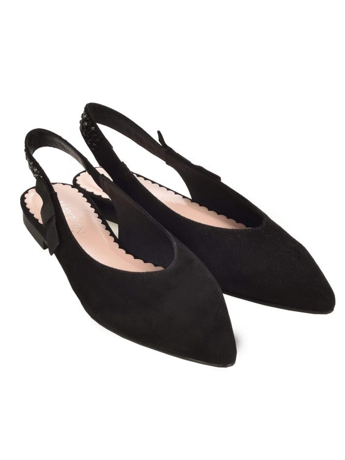 Marc Cain Shoes Marc Cain S Slingback ballerina pumps black LB SF.14 L15 900 izzi-of-baslow