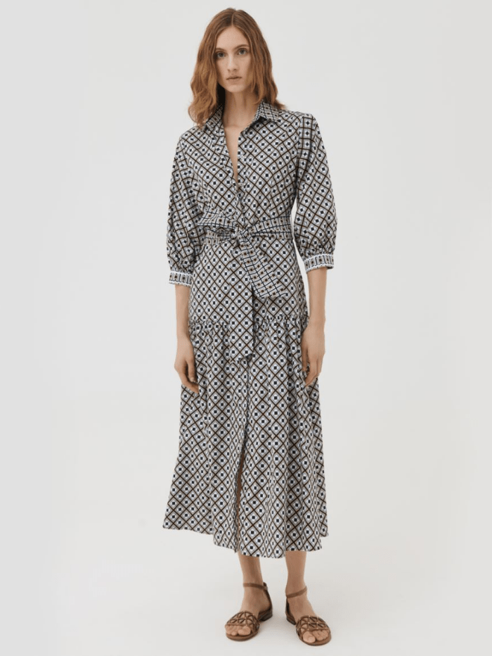 Marella Dresses Marella KAYA Maxi Shirt Dress 32213622 002 izzi-of-baslow