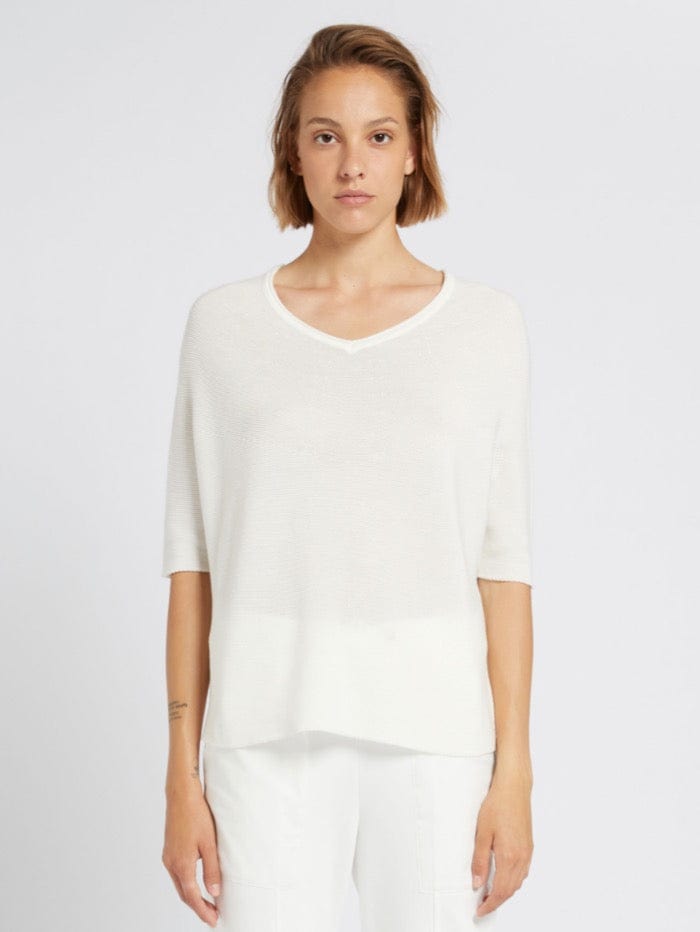 Marella Knitwear Marella JEDY Cream Sweater 33611725 001 izzi-of-baslow