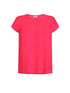 Mercy Delta Tops Mercy Delta Blair Solid Neon Pink Diva Blouse izzi-of-baslow