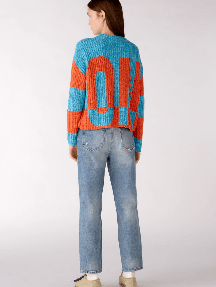 Oui Knitwear Oui Blue &